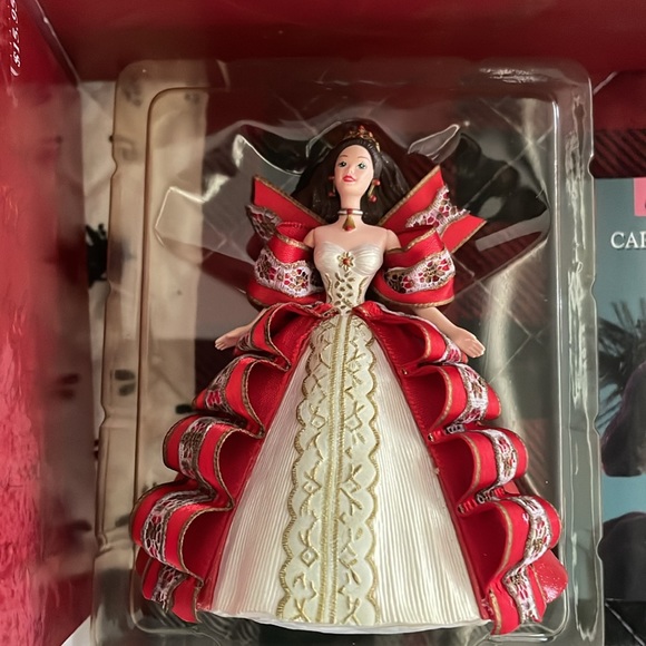 NEW Disney Belle Beauty & the Beast Christmas Barbie plus Ornament - Picture 11 of 13